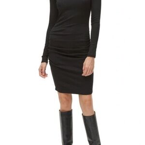 Michael Stars Long Sleeve Bodycon Knit Dress